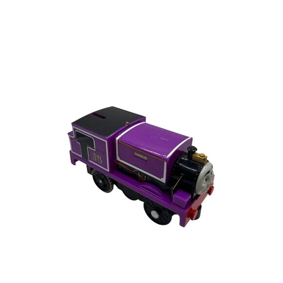 Thomas & Friends Trackmaster Charlie Purple Engine Train Toy Collectible - Picture 1 of 3